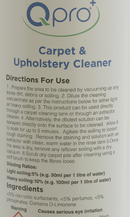 For Bissell Carpet & Upholstery Improved Formula Cleaning Solution Shampoo Lemon