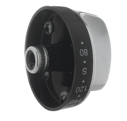 New World Belling Stoves Cooker Main Oven Control Knob  Black & Chrome 083157011