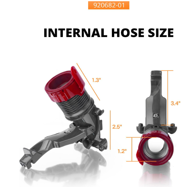 Genuine Dyson Vacuum Cleaner Internal Hose Assembly DC41, DCERP, DC55, 920682-01