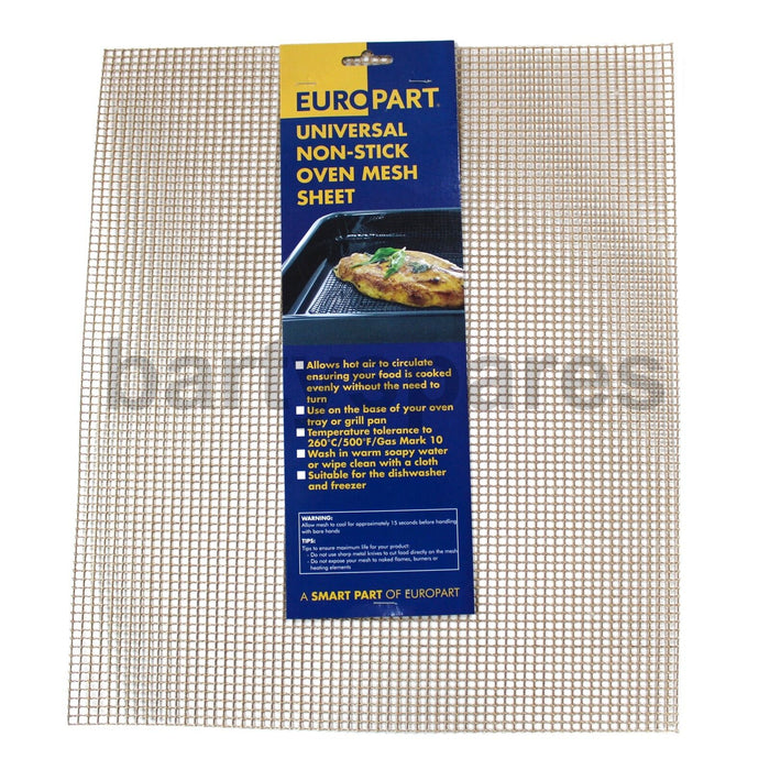 XL Non Stick Food Oven Browning Tray Mesh Sheet for Healthier Quicker Food 42cm