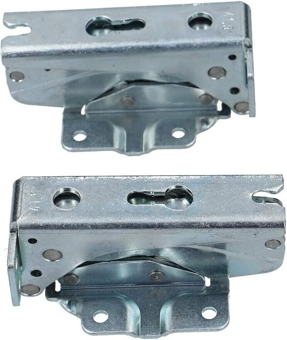 Genuine Original Electrolux-Distripart Group Multi Model Fitting Lower and Upper Right and Left Hand Door Hinge Kit with Plastic Covers (Pack of 2, 10562 176.1.1 & 10563 176.1.1)