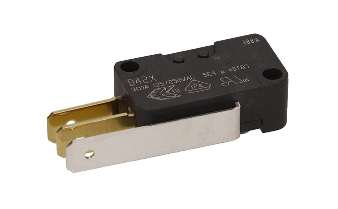 D42X 3-Tag Dishwasher Microswitch, 3A 125–250VAC, 1/10HP 250VAC