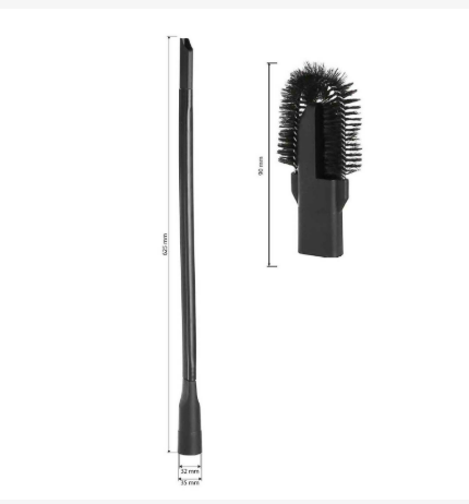 Vacuum Cleaner Hoover Long Flexi Crevice Tool & Radiator Brush For Numatic Henry