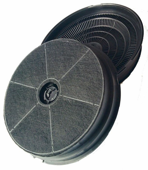 TWO CDA Charcoal Filters For Range Hoods - Fits EVA 60/70/90, EIN60 Models