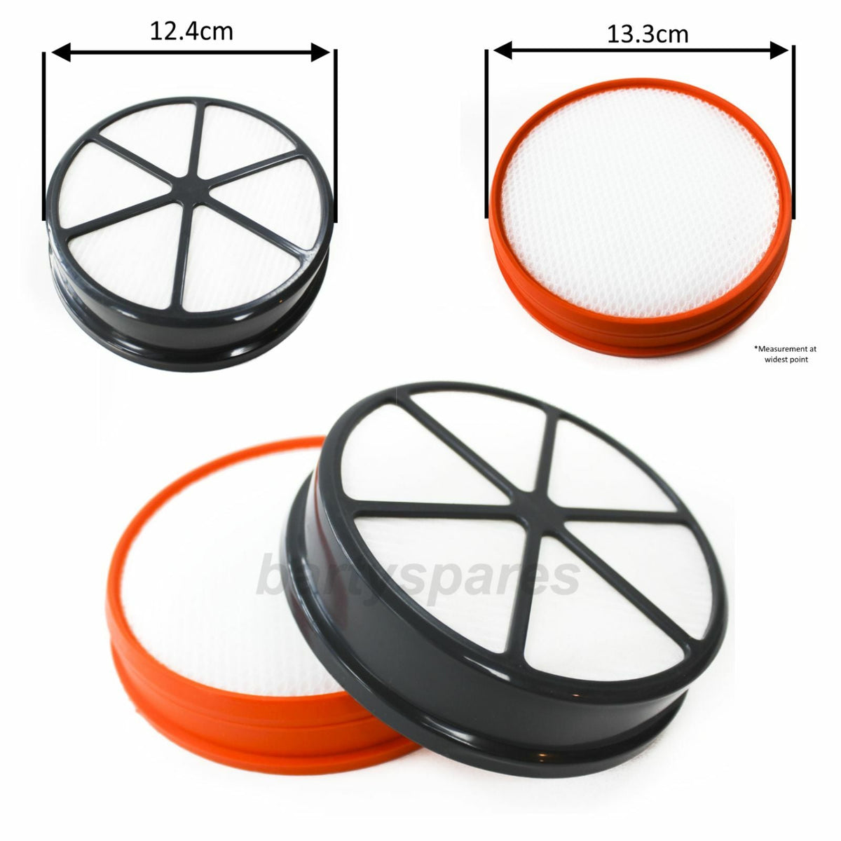 Vax Filtro Per Aspirapolvere A Camera Galleggiante - 2 Pezzi, Compatibile Con Vax Rapide, V024, V025, V027