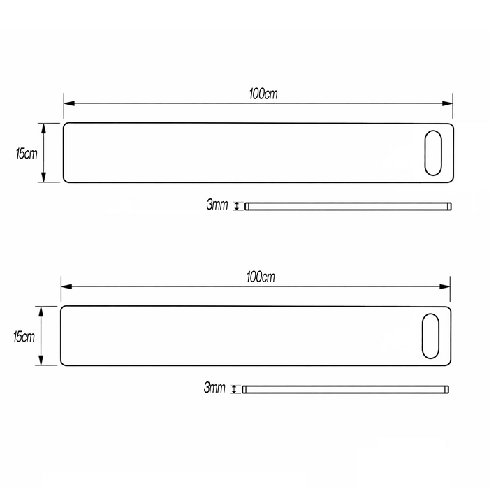 EZ Slide Heavy Duty Appliance Sliders Ultra Thin Washing Machine & Fridge Mover