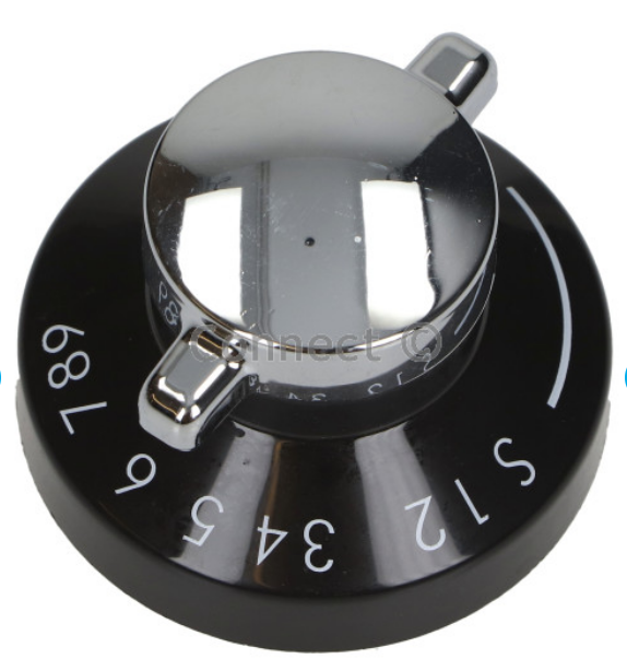 Stoves Belling Chrome Top Oven Control Knob 081880364