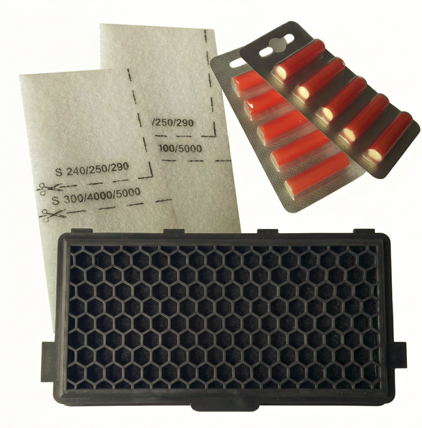 Miele FJM Vacuum Service Kit – 10 Bags + AAC50 Filter + Air Fresheners | C1 C2 C3 Compatible