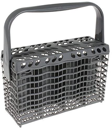 Genuine AEG, Electrolux, Zanussi Dishwasher Cutlery Basket Grey 24 x 23 x 8 cm - bartyspares