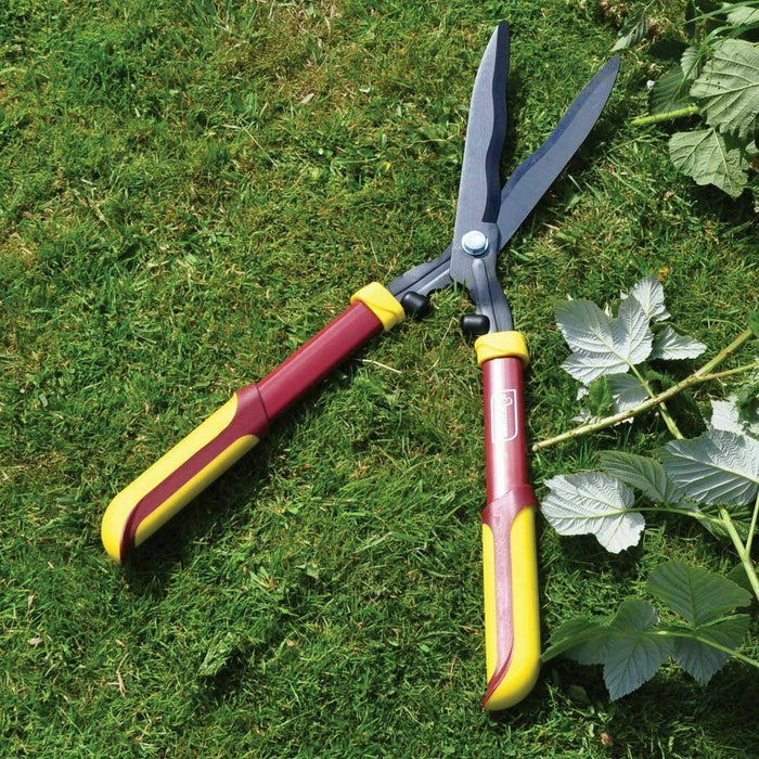 Kingfisher Pro Gold 56cm Hedge Shears Soft Handle Garden Cutting Steel Blade