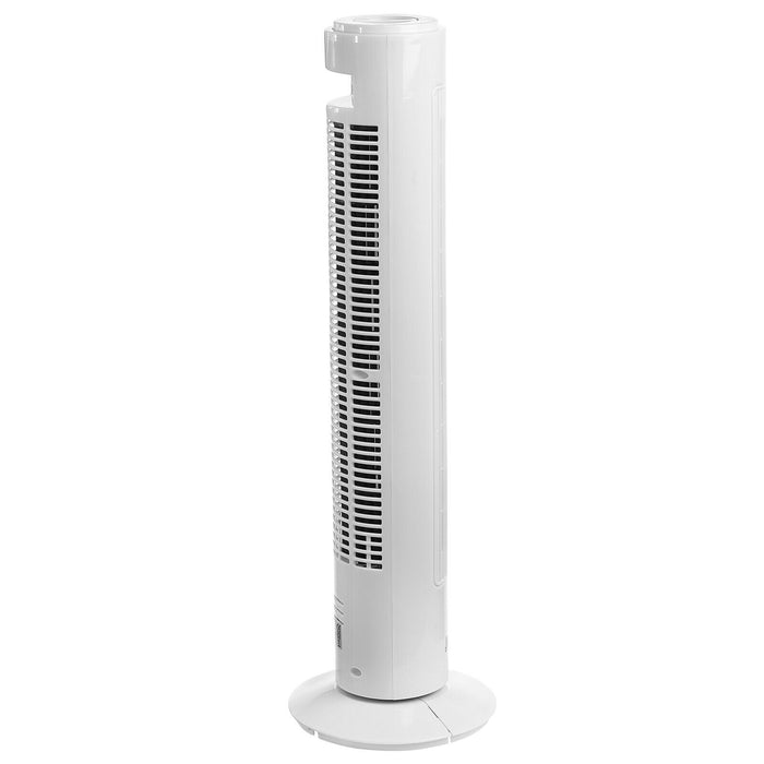 Jegs 29" Oscillating Tower Fan 45W Slimline 3 Speed Cooling Free Standing Timer