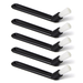 5 x Universal Angled Coffee Machine Cleaning Brushes for Group Head Seal Filter - bartyspares