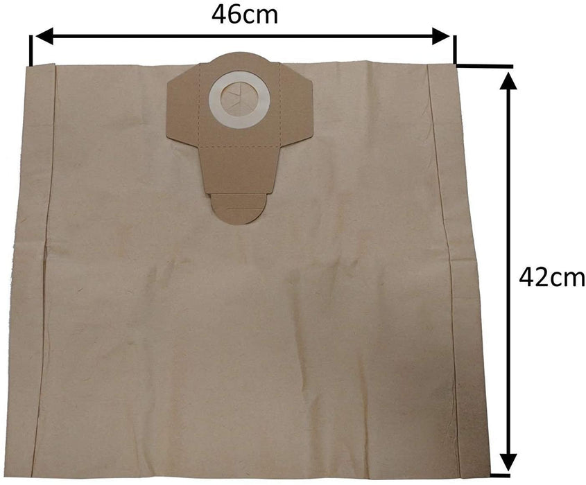 5 x Strong Dust Bags For Vacmaster 20L 30L Wet And Dry Vacuum Cleaners