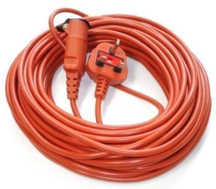 15M Mains Power Cable Lead Plug for BOSCH ROTAK 370 40 43 430 Ergoflex Lawnmower