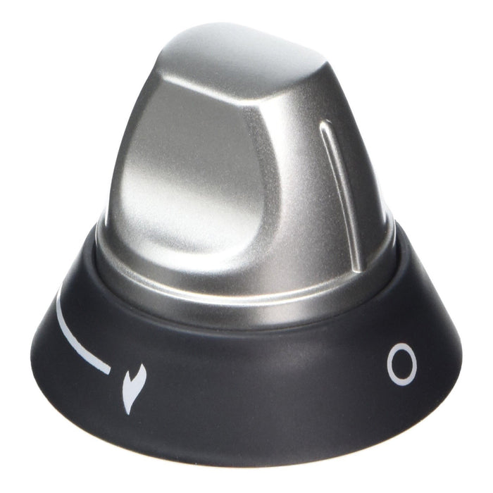 CANNON Genuine Oven Cooker Hob Flame Control Switch Knob (Silver)