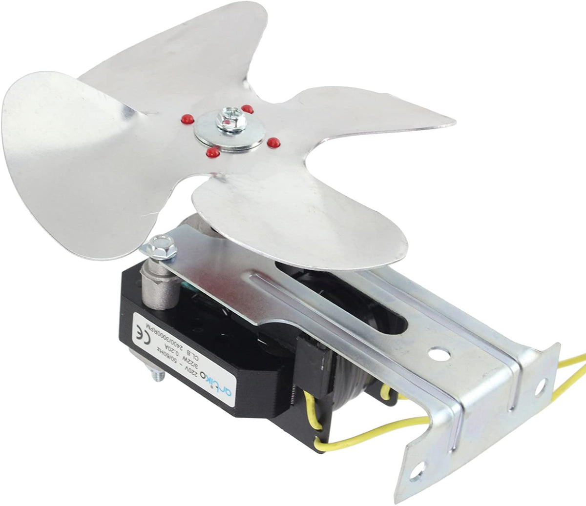 Universal Fridge Freezer Compressor Condenser Motor Cooling Fan Kit (2 ...