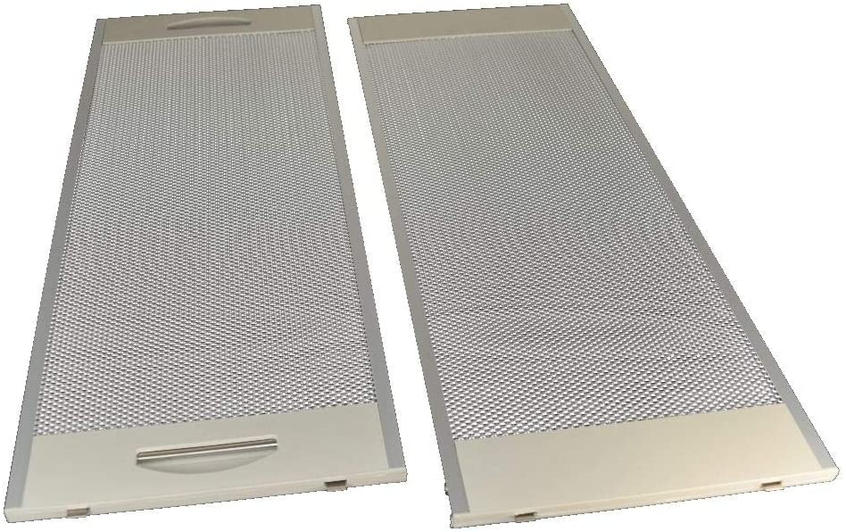 Grease Filter Metal Mesh compatible with Teka CNL1000 CNL2000 Cooker Hood (500mm x 188mm, Pack of 2)