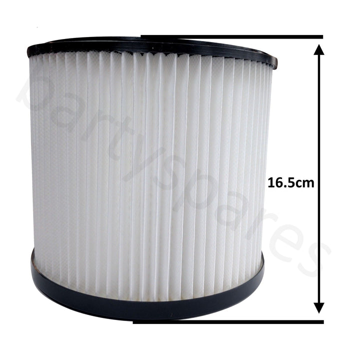 Filter for Earlex Combivac Powervac Wet and Dry Canister Vacuum cleaner