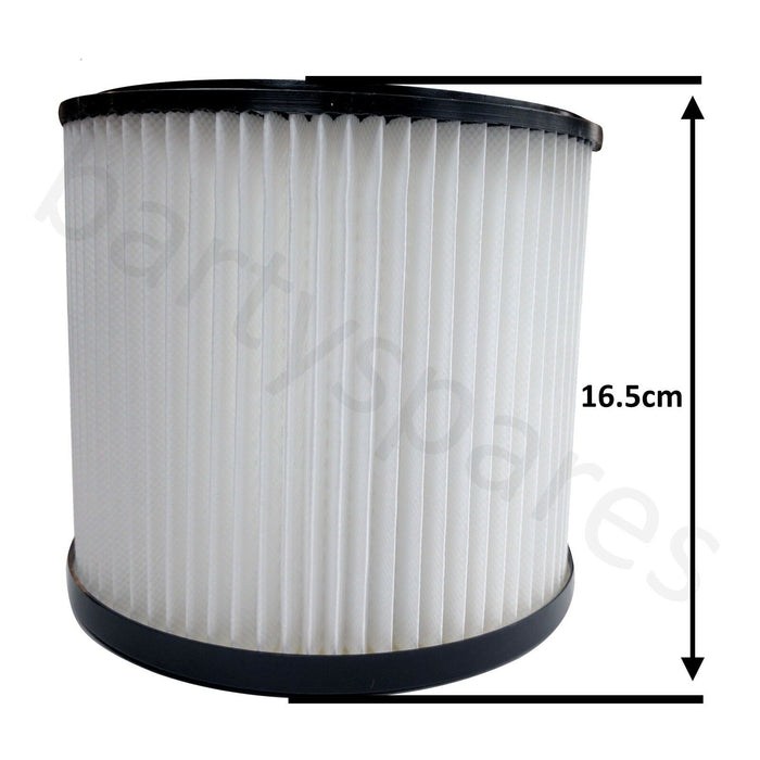 Universal filter for canister wet & dry vacuum cleaner hoover 165 x 180 x 150mm - bartyspares