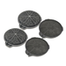 Cooker Oven Hood Carbon Filter Round For B&Q CATA Designair Cooke & Lewis 4 Pack - bartyspares