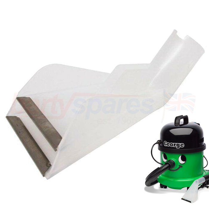 Henry Wash Water Hose For George GVE370 & Numatic Carpet Cleaners – 3m Solution Feed Pipe, Black