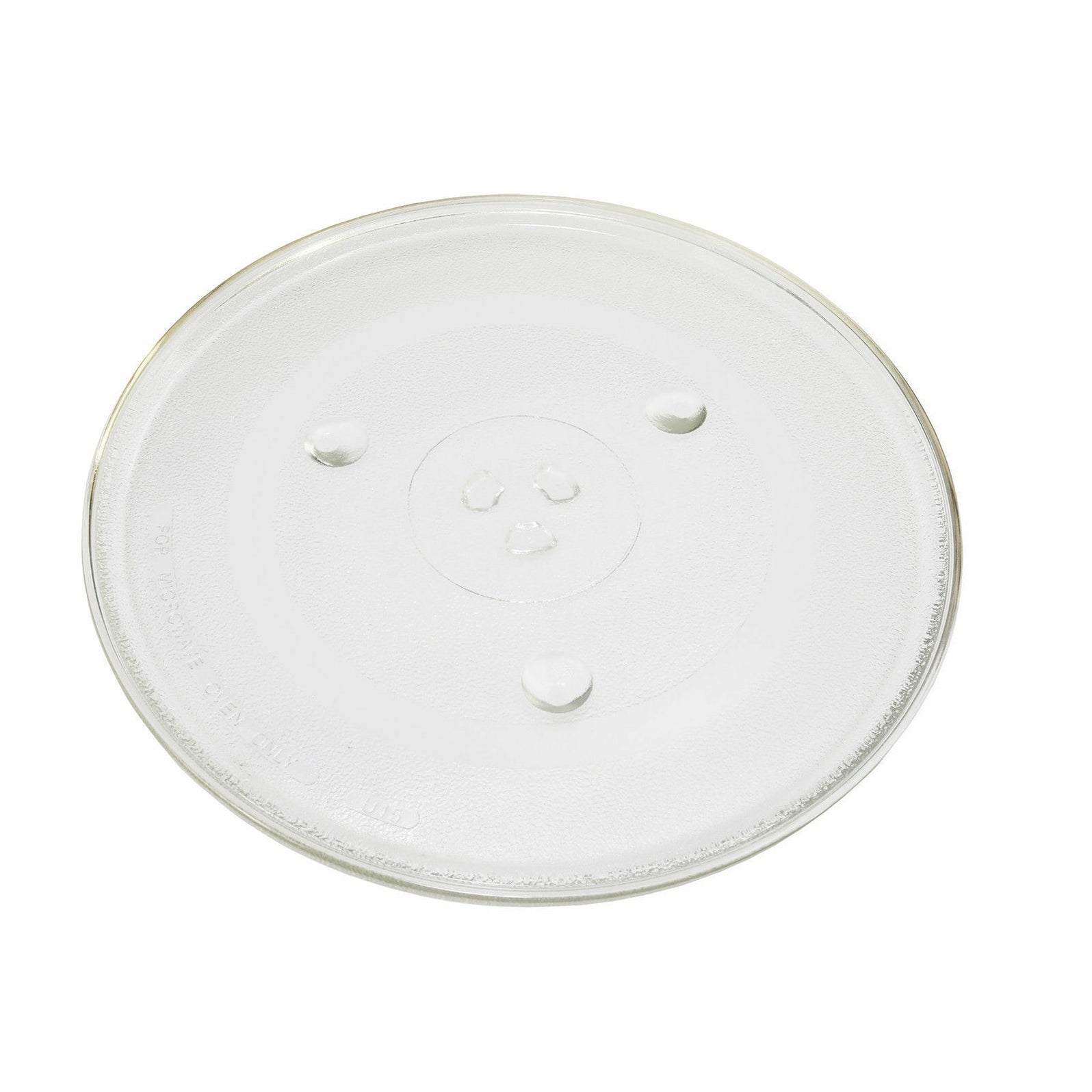 Glass Turntable Plate for Panasonic & Neff Microwave Oven 345mm 3 Lug