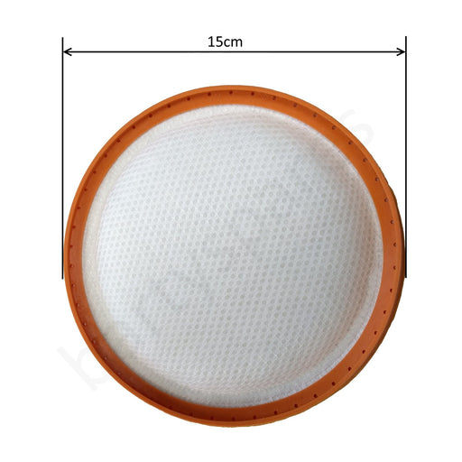 150mm Filter Pad for Vax Power 3 Cylinder Vacuum Cleaner hoover AWC01 AWC02 CCMBPCV1P1 CCMBPDV1T1 - bartyspares