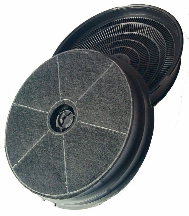 2 x Carbon Charcoal Cooker Hood Extractor Filters for Cooke & Lewis CLIH60-C - bartyspares