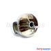 2 x Chrome Cooker Oven Gas Hob Control Dial Knob For Belling Stoves Countryrange - bartyspares