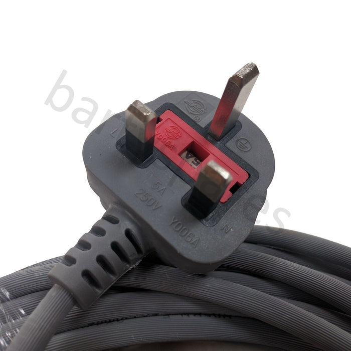 Ten Metre Replacement Flex Power Lead Cable for Kirby Generation G3 G4 G5 G6 G7