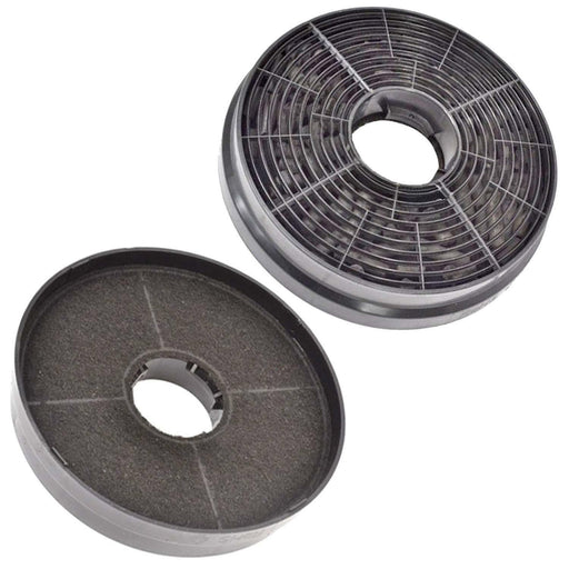 2 x CF100 Cooker Hood Filters for Cookology Carbon Charcoal Hob Extractor - bartyspares