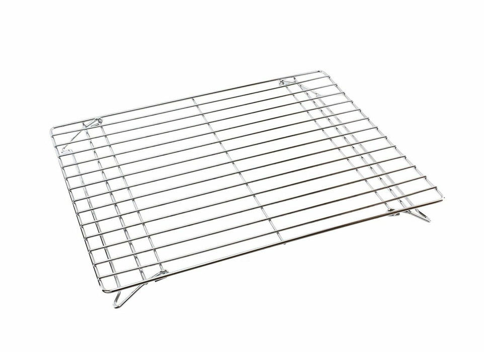 Universal Stainless Steel Folding Base Oven Cooker Rack Grill Cooking Shelf Tray