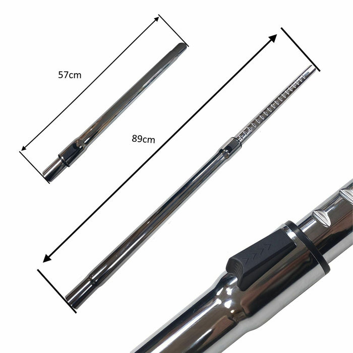 BUSH Vacuum Cleaner Telescopic Tube Rod Hoover Pipe Tool Brush Kit 35mm