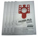 4 Dust Hoover Bags  For Miele Fjm Vacuum Cat & Dog C1 C2 C3 S6210 S6000 Series - bartyspares
