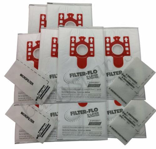 10 X FJM Type Dust Bags Filters For Miele S4212 Turbo C3 Vacuum Cleaner Hoover - bartyspares