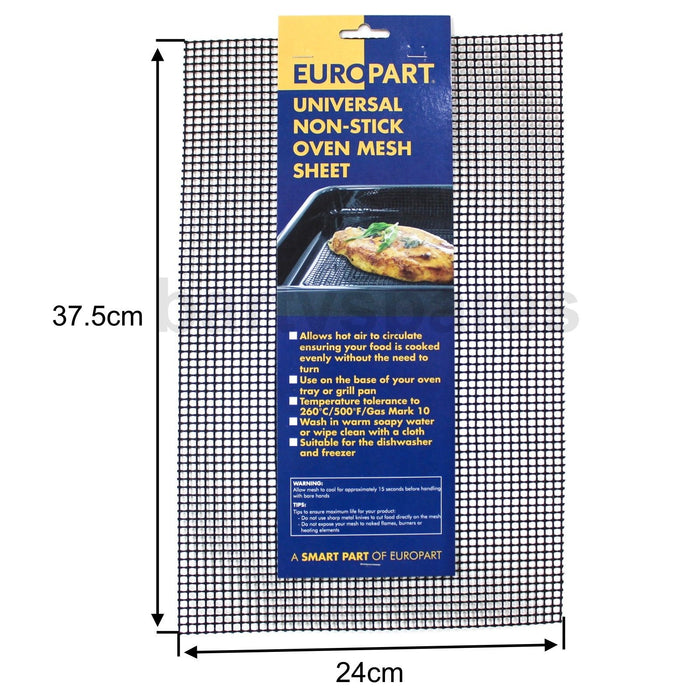 Non-Stick Food Oven Basket Tray Mesh Sheet Healthier Quicker Food chips / pizza - bartyspares