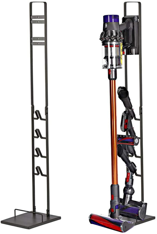 Vacuum Cleaner Holder Metal Floor Stand for Dyson Handheld V6,V7,V8,V10 No Drilling the Wall-Black - bartyspares