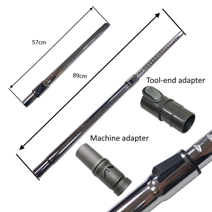Telescopic Extension Rod Wand Tube For Dyson DC31 DC34 DC35 DC44 Vacuum Cleaner