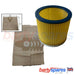 10 Sacchetti Filtro Per Aspirapolvere TITAN TTB350, TTB430VAC 10 Sacchetti Filtro Per Aspirapolvere TITAN TTB350, TTB430VAC