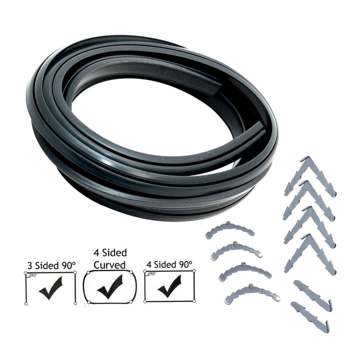 Oven Cooker Door Rubber Seal / Gasket for DIPLOMAT 3 Metre complete with clips