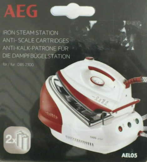 AEG AEL05 Steam Generator Iron Anti-Scale Filter Cartridge DBS2800 DBS 2800 x2