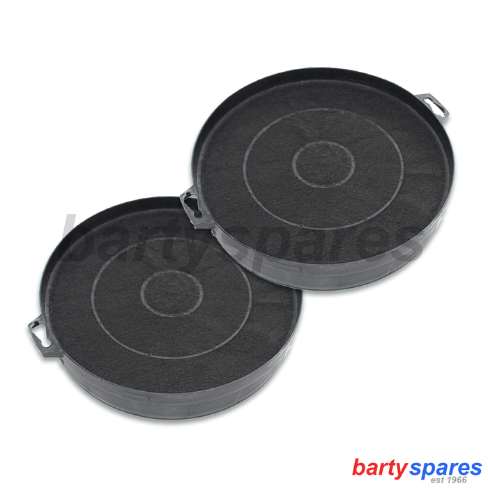 BOSCH NEFF Charcoal Carbon Cooker Hood FILTERS 353121 Correct Thickness 43mm - bartyspares