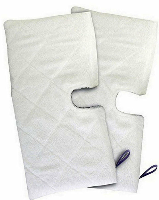 TWO Shark S3455 Slim Professional Minicoral Pocket Mop Cloth Microfibre Pads