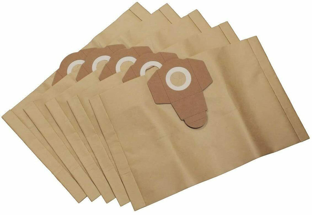 Five Dust Bags for Shop Vac Vacuum Cleaner