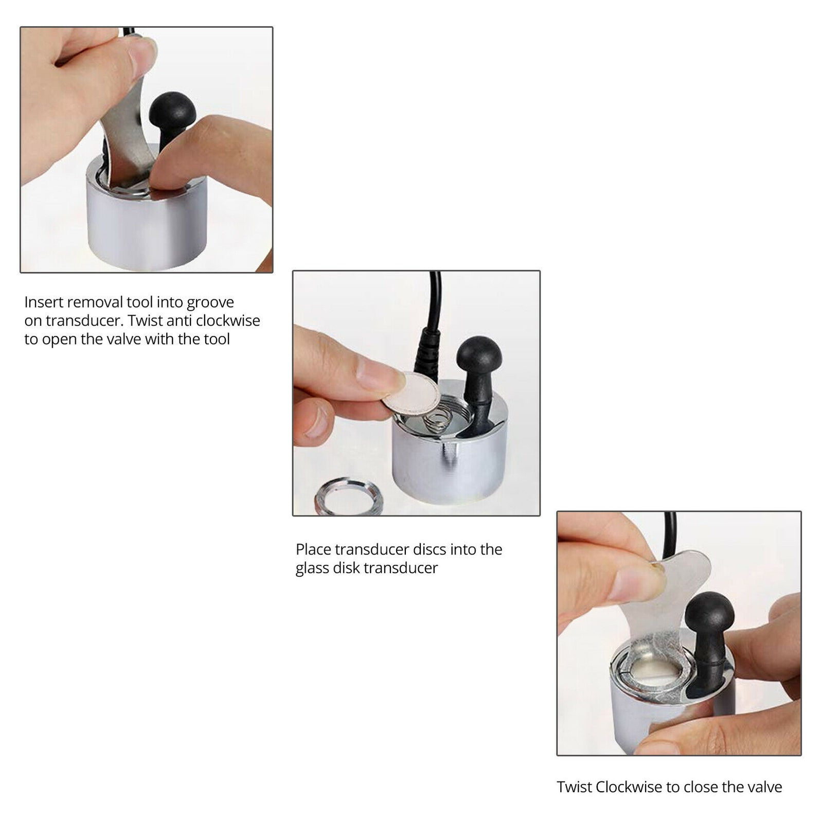 for DIMPLEX OptiMyst Electric Fire Transducer, Spare Discs & Tool M0 — bartyspares