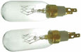 2 x Type T Click Light Bulb Lamp fits Whirlpool American Fridge Freezers 40W - bartyspares