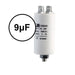 Hotpoint TVF770A TVF770G TVF770K TVF770P Tumble Dryer Motor Capacitor 9Uf - bartyspares