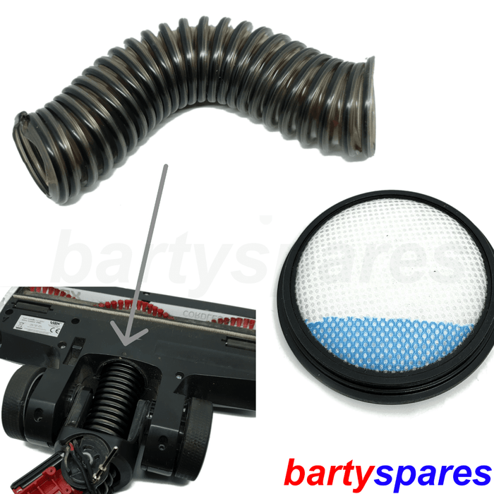 Repair Split Lower Hose for VAX 32V BLADE 24V Vacuum Floor Head Tool & FILTERS - bartyspares