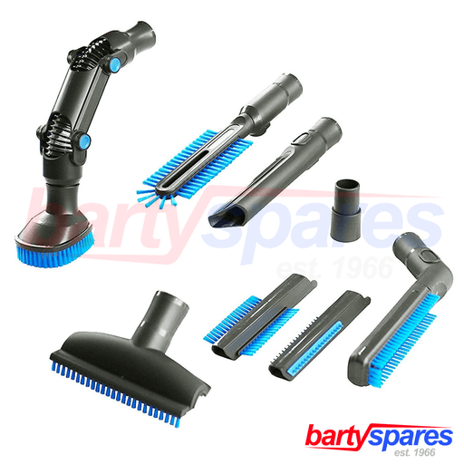 8 Piece UNIVERSAL 32mm & 35mm Vacuum Cleaner Accessory Set Cleaning Tool Kit - bartyspares