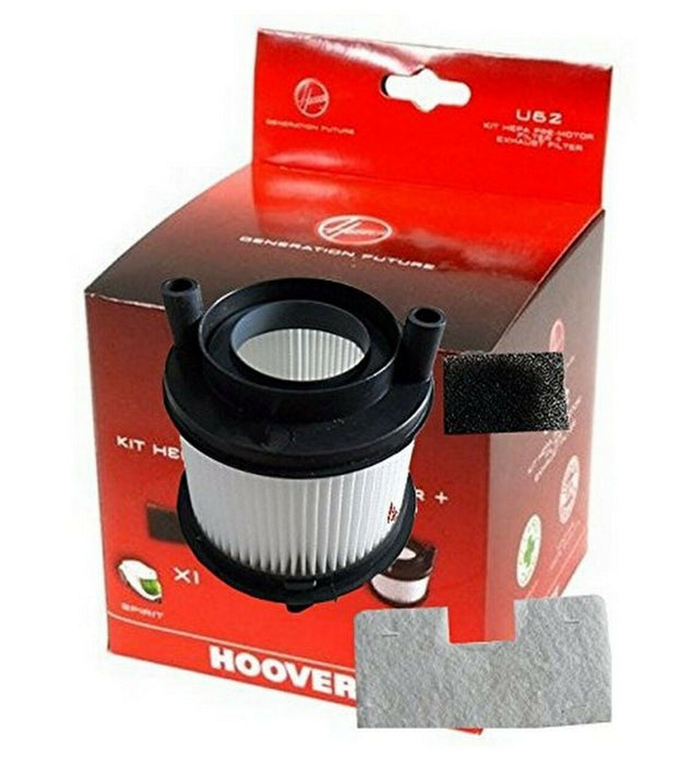 U62 HEPA Filter Kit Hoover Smart Spirit Vacuum Cleaners Genuine 35601182